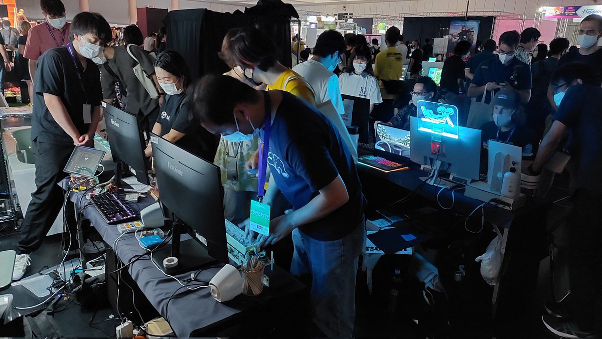 MakeCtrl's tweet photo. BitSummitで展示中です!!
#makectrl #BitSummit https://t.co/fpTS6x5akK