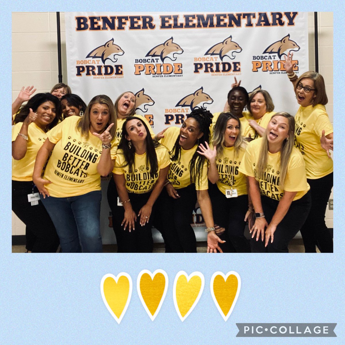 Ashley Johnson (@ajohnsonkisd) on Twitter photo β€οΈβ€οΈβ€οΈβ€οΈ this <a href="/BenferKISD/">Benfer Elementary</a> leadership team!!! After a long week of hard work we can unwind for the weekend. #TeamBenfer π§‘πΎπ#WorkHardPlayHard #BobcatPride #BuildingBetterBobcats π¦Ίπ§ β€οΈβ€οΈβ€οΈβ€οΈ this <a href="/BenferKISD/">Benfer Elementary</a> leadership team!!! After a long week of hard work we can unwind for the weekend. #TeamBenfer π§‘πΎπ#WorkHardPlayHard #BobcatPride #BuildingBetterBobcats π¦Ίπ§