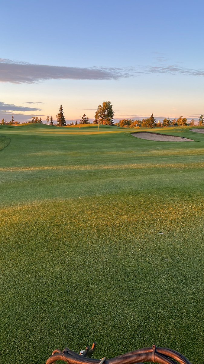 MDVCturf's tweet photo. Not often am I this happy with the course, it’s pretty pure right now. Extremely proud of our team and very thankful for the volunteers that came out and gave us a hand this week. @GolfTheLegends @jonjackman https://t.co/nyfZiV35HK