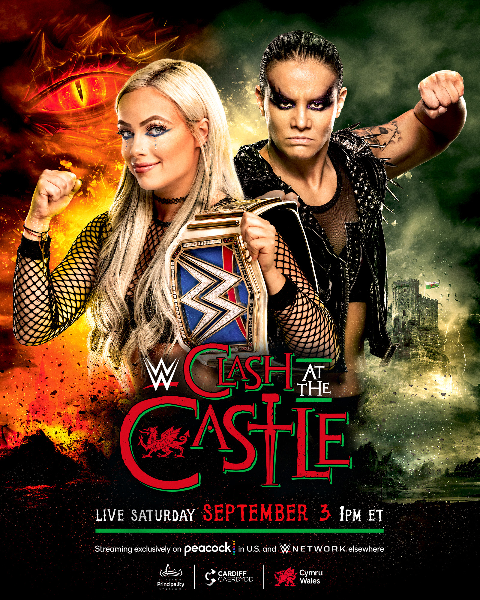 Clash At The Castle 2022: WWE Smackdown Women’s Title Match Set 1