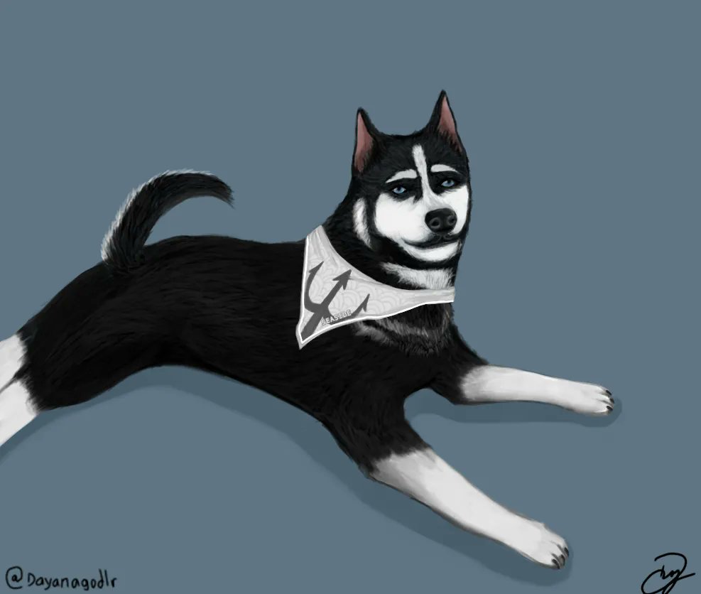 TibiDraws's tweet photo. Seaside pets- Part. 2 Tobi ( ͡°ᴥ ͡° ʋ) #Seaside #GTARP #nopixelfanart @iamlysium @Sugoi_Ash https://t.co/QDa1amAxMl