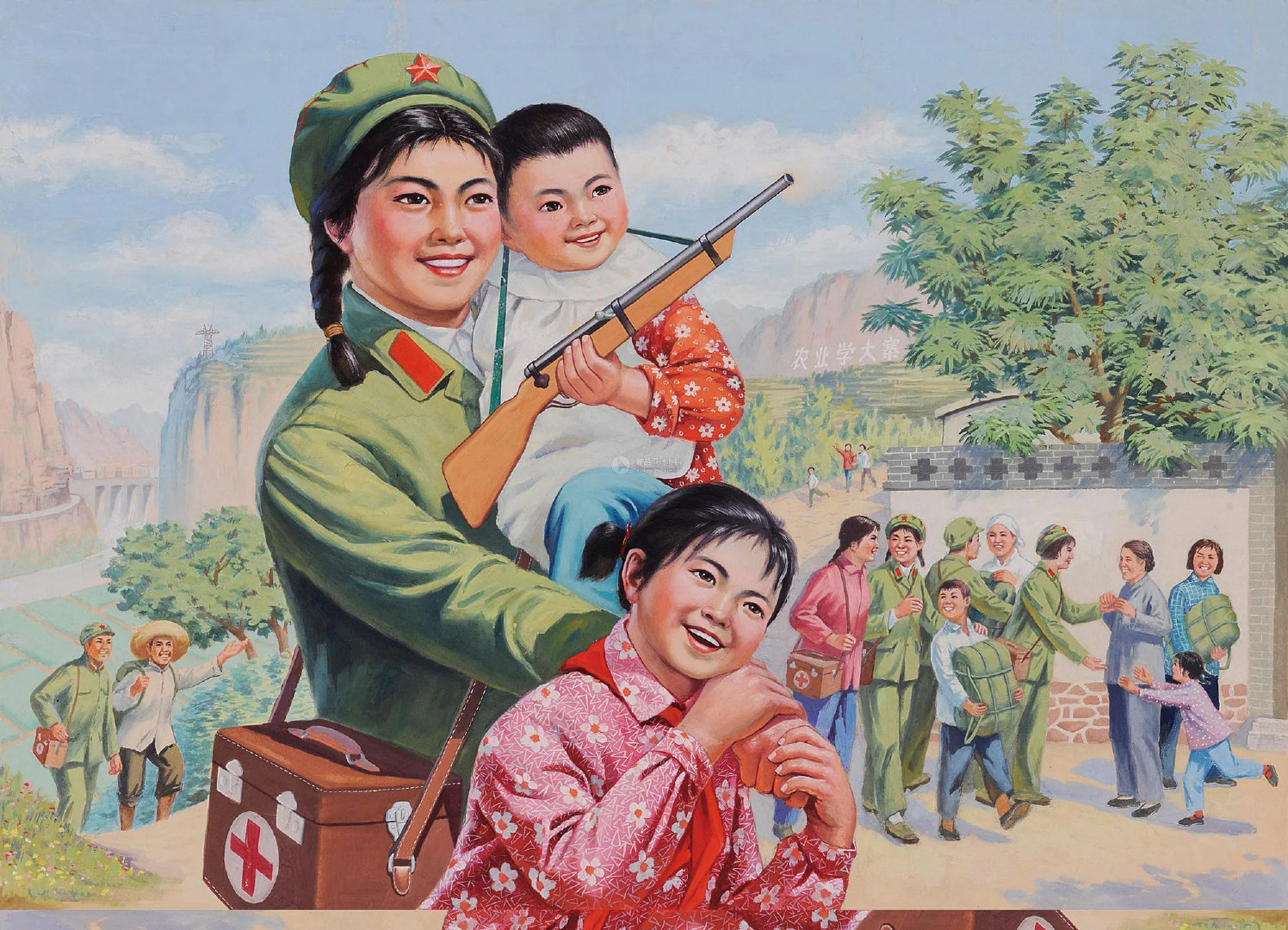 Советско китайские плакаты