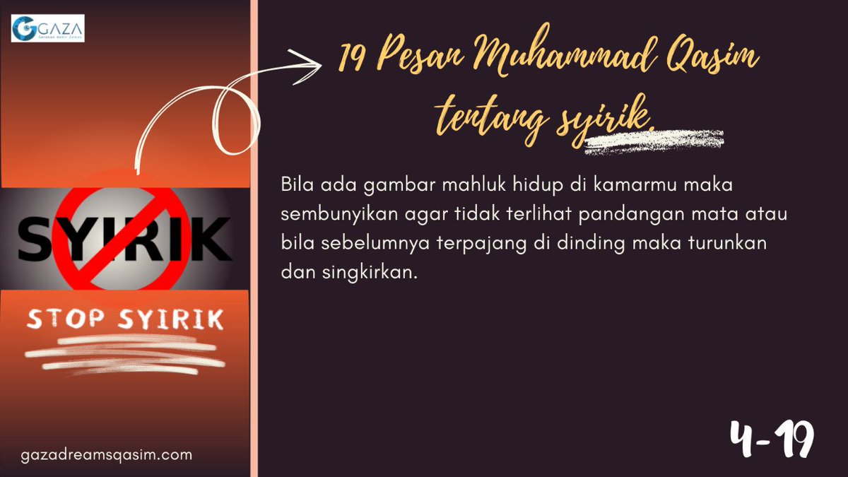 <a href="/aniesbaswedan/">Anies Rasyid Baswedan</a> <a href="/DkiKoni/">KONI DKI JAKARTA</a> <a href="/disporadkijkt/">DISPORA DKI JAKARTA</a> <a href="/DKIJakarta/">Pemprov DKI Jakarta</a> Pak gubernur Agar bangsa ini terutama umat Islam mendapat pertolongan Allah dari segala kesulitan.Maka kita harus menghindari segala perbuatan syirik...salah satunya
#MimpiMuhammadQasim 
gazadreamsqasim.com
