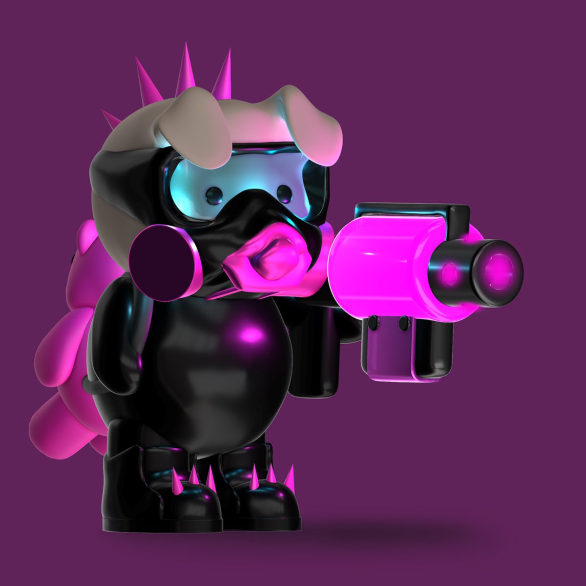 🎉New #NFT @CHANCHI3DVERSE #00031 won on #NFTGiveaway <a href="/HydroHippos/">HydroHippos.eth | StreamPunkZ Mint is LIVE</a> 🦛 @TwitterSpaces Thanks to the #artist @Pixelizha for this amazing #digitalart ❤️‍🔥 Check out more Chanchiiiiiis 🐷 at: opensea.io/collection/cha…