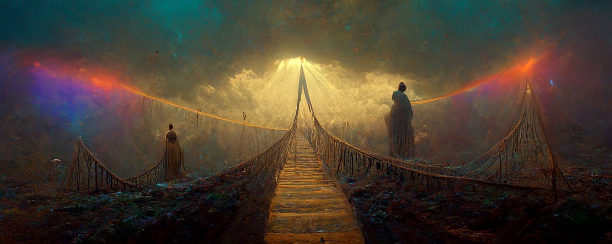 The Holden Span, built by the underquins to find a mortal path around the curtains of death. The span still sits there swaying in the wind… no soul has yet to return with word of the otherside.