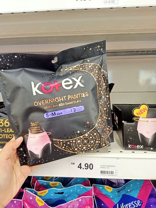 sabbykongsi's tweet photo. To all ladies yang selalu ada heavy flow period, yang selalu bocor especially hari kedua, the panty is for you

While yg period pain teruk, cramp, boleh pakai heat patch tu to ease your pain. BF or husband pon kene ambil tahu tau utk support partner korang 

RT to save a life🦾😤 https://t.co/I6vo5FYi49