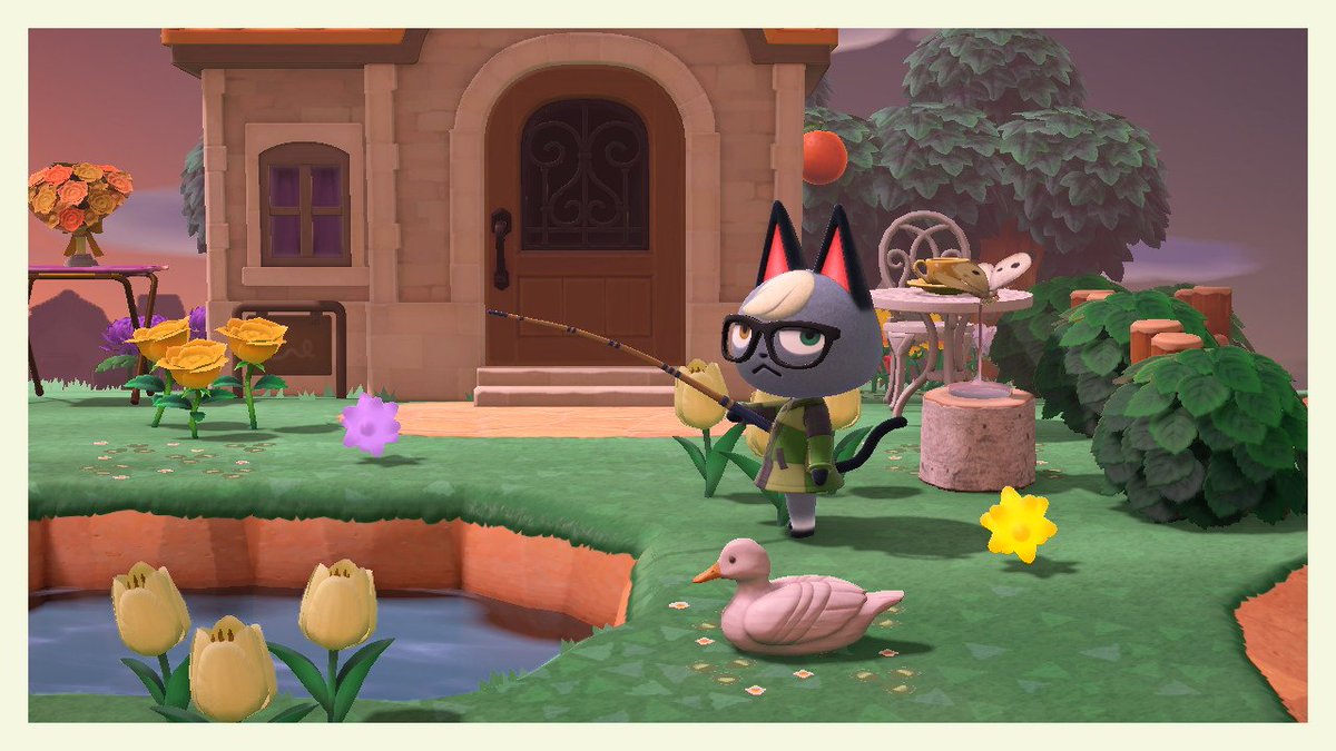 StarryStrawtemp's tweet photo. Raymond really judging me while he's fishing 🎣
#ACNH #AnimalCrossing #AnimalCrossingNewHorizons #RaymondACNH https://t.co/px0SA5OgqQ