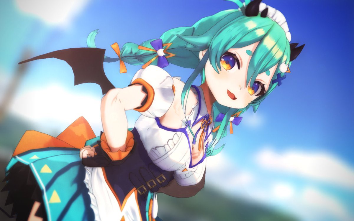 おはにゃるる〜！！ 魔界の空気たのしんでるよ😍❤️ すごいまったりで