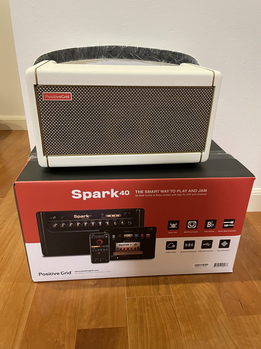 crzgargx's tweet photo. #PostiveGrid のSparkでセッションのドラム音はiPhoneやiPodのスピーカーからしか出せないのかな?Sparkから出せればいいんだけど。AUXで繋ぐしかないのかな。 https://t.co/1F186ew5sE