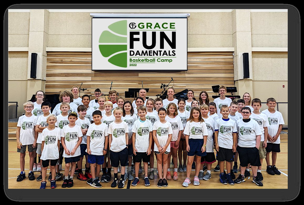 Great kids, great coaches, great fun at our Fundamentals Basketball Camp!