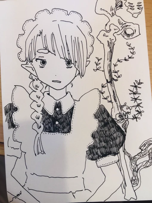 メイドちゃん https://t.co/AE6nngXliu 