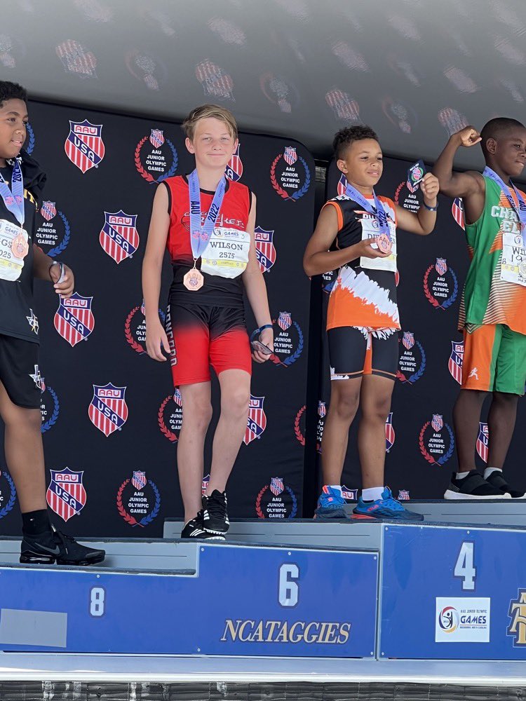 AAU JO UPDATE -Congrats Jacob Wilson 6th place turbo javelin throw and a PR 104-5. Took home 6th. #likearocket