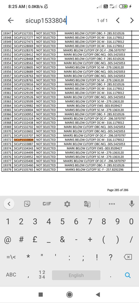 DEVENDR74098417's tweet photo. #UPSISCAM_NEEDS_OF_CBI_INVESTIGATION
Upsi9534 का फिल्टर होने के बावजूद भी   scam वाले ही selection लेंगे इसलिए पुनः परीक्षा ही केवल हल है। @myogiadityanath @CMOfficeUP @yadavakhilesh https://t.co/R55gsxhbYY