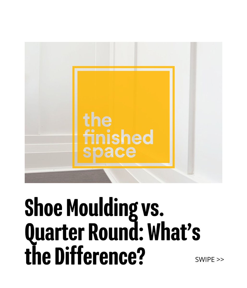 OfficialMetrie's tweet photo. Learning to utilize shoe moulding or quarter round can be a game changer. You're just going to need to know the difference between the two first! Read the full blog below.
https://t.co/DJvtCO1Icm
#metriesighting #millwork #moulding #interiordesign #DIY #metrie https://t.co/04P5hzIHgQ