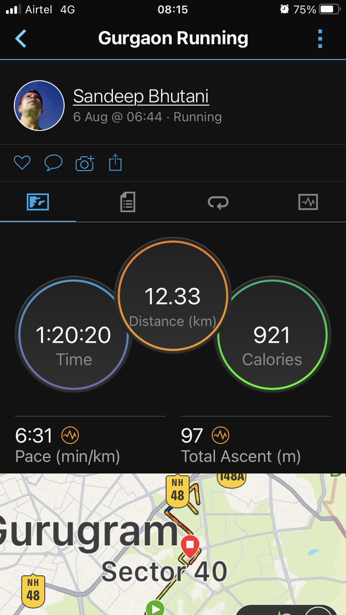 dogtired1's tweet photo. Usee ke naam ki khushbu se saans chalti rahe
Usee ka naam zubaa'n pe ho daudte huve
#Obaidullah Aleem #DaudESukhan
reached a milestone out of nowhere... at least now I should believe that running is not a passing fad.. qualified my candidature for a good smart watch.. https://t.co/PKWiWkdFA7