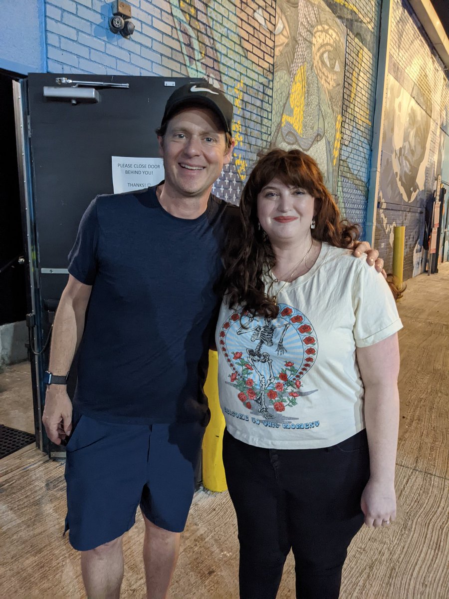 ladybuttjackson's tweet photo. @timheidecker the trifecta is complete! Thank you so much for meeting me in a vacant alley https://t.co/HWGNmKcQa4