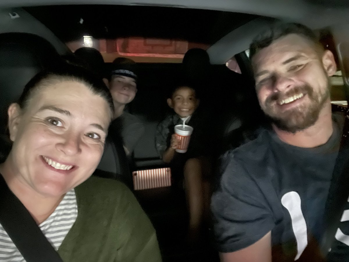 SalleeClark's tweet photo. Liam came to visit tonight &amp; we earned our 🔵! 

1st: Swimming
2nd: Whataburger
3rd: A walk with Hank (the rat terrier mix) &amp; Ralph (the labradoodle)

Quality time with friends &amp; 2 workouts! 

Day 5 ✅ of 21 days movement challenge! 🦮🐕‍🦺🏃🏊‍♀️ #WalkingEd #createahabit #Jenallee https://t.co/TpEfEiYI81
