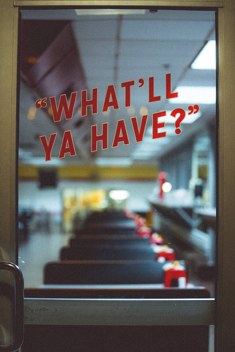 “What’ll ya have?”