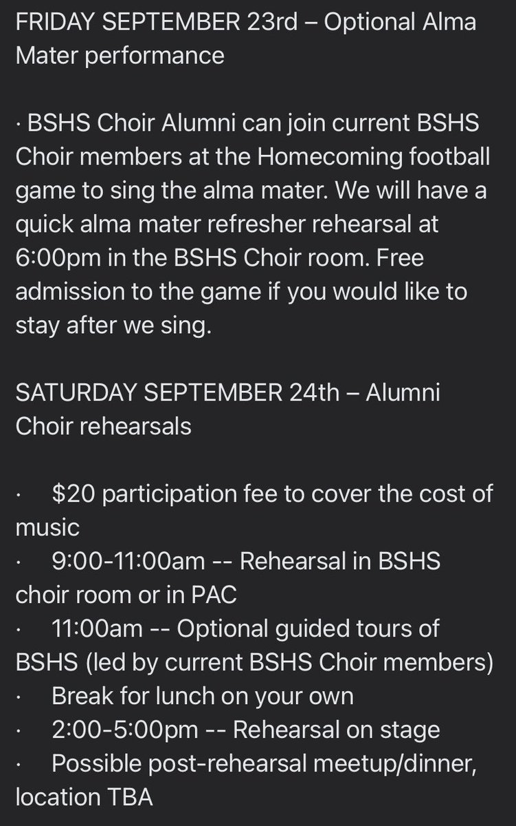BshsChoirs's tweet photo. https://t.co/MoXRo0sJp1