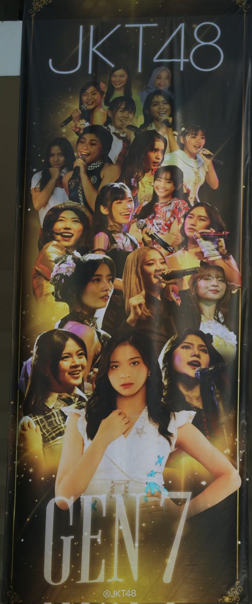 gen7jkt48's tweet photo. Gen 7 JKT48 - Lucky Seven! ⚡️

@A_ZeeJKT48 @A_ChristyJKT48 @Y_ChikaJKT48 @A_MutheJKT48 @A_DeyJKT48 @H_EliJKT48 @C_JesslynJKT48 @Freya_JKT48 @aurelmayorii Aiko @gbiyel @F_OllaJKT48 @kalalaaa__ @Fbrn_bri @vionaaaf_ @giraffebiii Lea @RF_fatmasari https://t.co/zt5YpgblHL