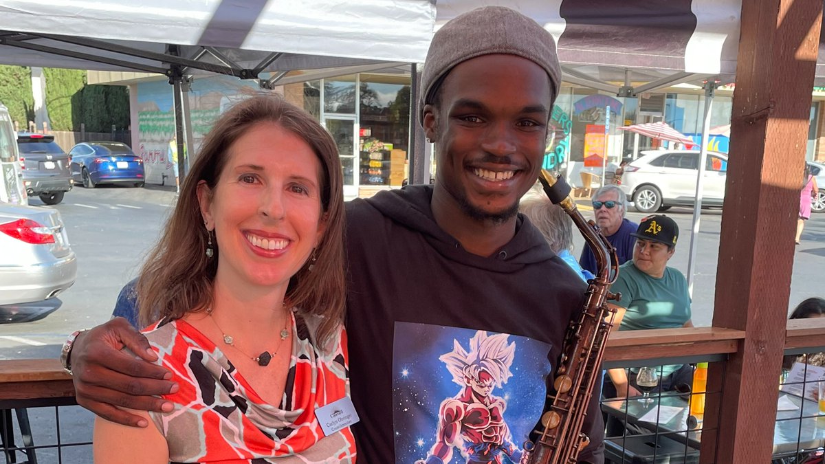 What a privilege to meet jazz artist KJ Focus at tonight's Concord Jazz Festival event organized by <a href="/concordfun/">Visit Concord, CA</a> , hosted by <a href="/ConcordTaphouse/">Concord Taphouse</a>   Don't miss the remaining Jazz Festival events on August 6th and 7th!
