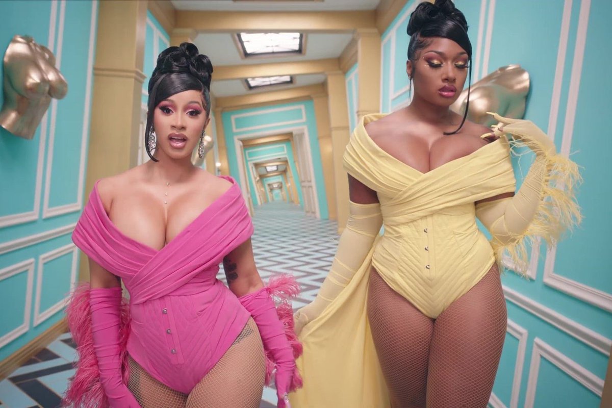 CardiBChartAcc's tweet photo. 2 years ago, Cardi B and Megan Thee Stallion’s “WAP” was released. 

The track became the first female rap collaboration in history to debut at #1 on the Billboard Hot 100 and broke the all-time first week streaming record (93 million). https://t.co/61eOG1VQch