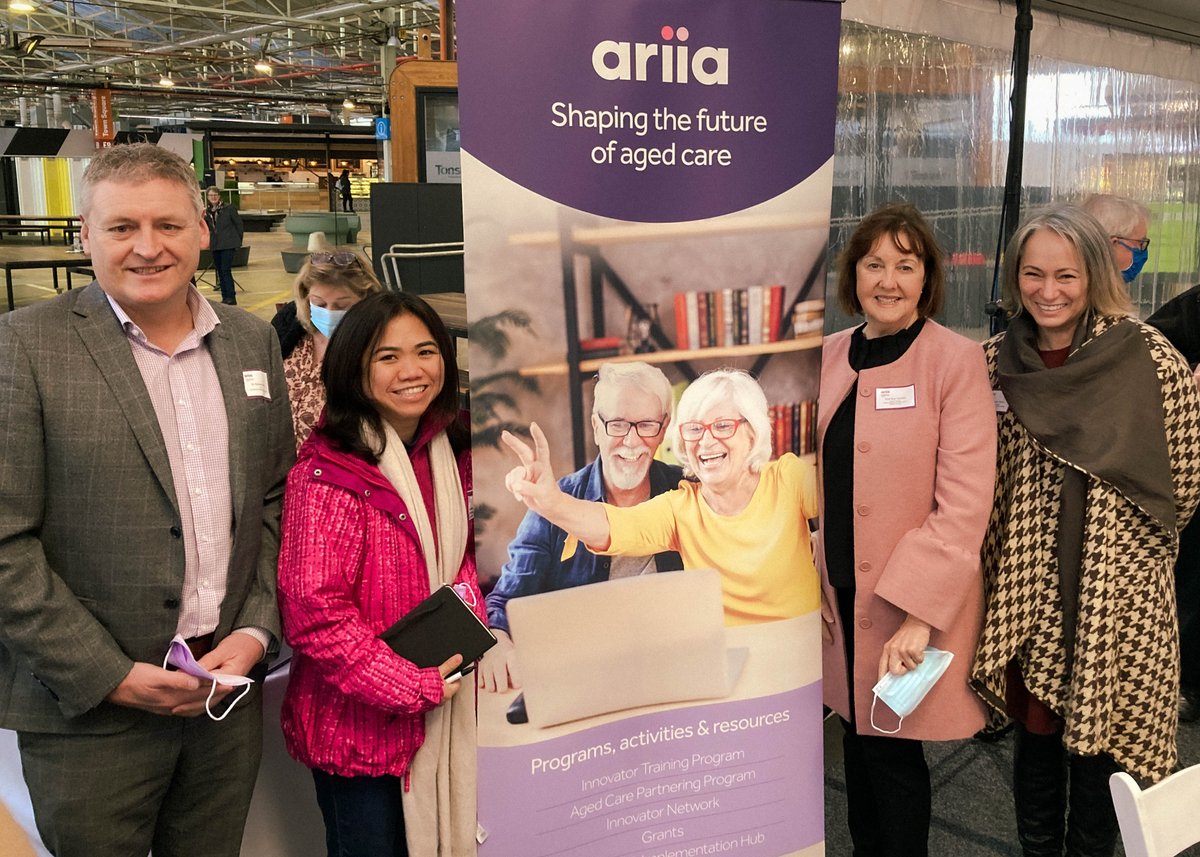 The GCMA was delighted to attend yesterday's formal launch of <a href="/ariia_org/">ARIIA</a> at @TonsleySA. ARIIA is Australia's first dedicated centre for assisting aged care workers to deliver best practice care for older Australians. #innovation #AgedCare