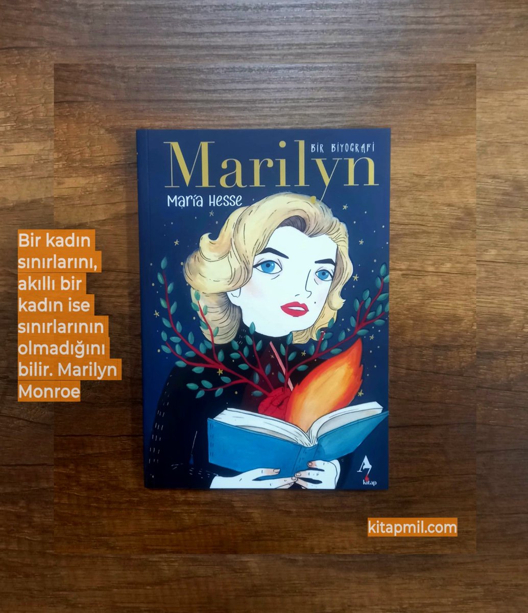 kitapmil's tweet photo. #newbook #newbooks #MarilynMonroe #books #kitapmil https://t.co/Iws2UnZ6KQ