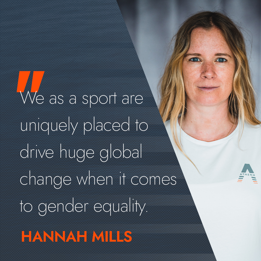 . <a href="/hannahmills1988/">Hannah Mills</a> is paving the way for female and youth athlete success in the professional sailing world... big things ahead  💥🥇