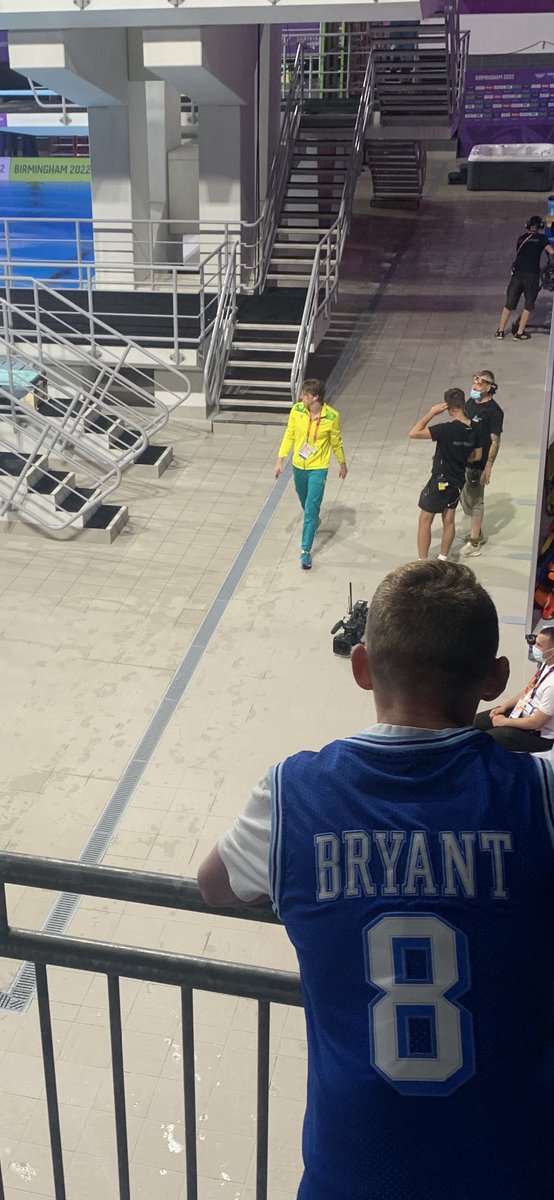 Diving today, so excited! Especially to finally meet the main man #b2022diving #b2022 #Birmingham2022CommonwealthGames