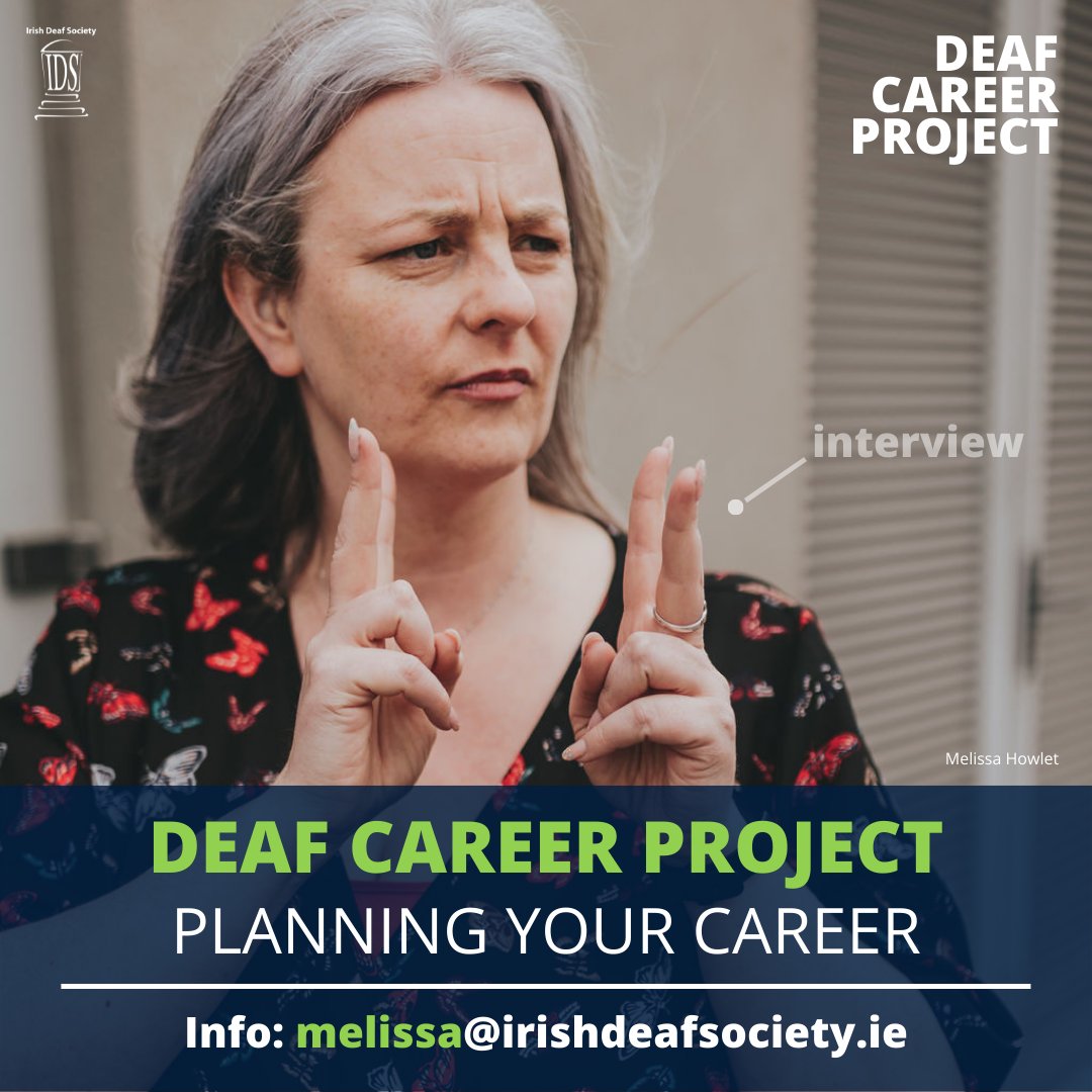 IrishDeafSoc's tweet photo. Deaf Career Project / Workshop Series.
Video: https://t.co/C4HTzKiKGi
Web: https://t.co/SFl6yPLyvv
@pobal @HHumphreysFG @msmaryquirke @aheadireland @CarolineMcTweet @rosarii_mannion @ETBIreland @euroguidanceIE @GuidanceStokes @DrCarolGuildea
#DeafCareerProject #IAmTheBossOfMe https://t.co/Oyz0TRSp4E