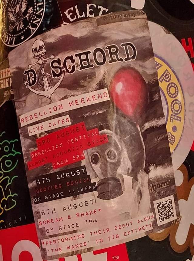 Tonight at Scream &amp; Shake Horror Bar! <a href="/Dischorduk/">Dischord</a>'s 10th anniversary! linktr.ee/dischord #Blackpool #RebellionWeekend