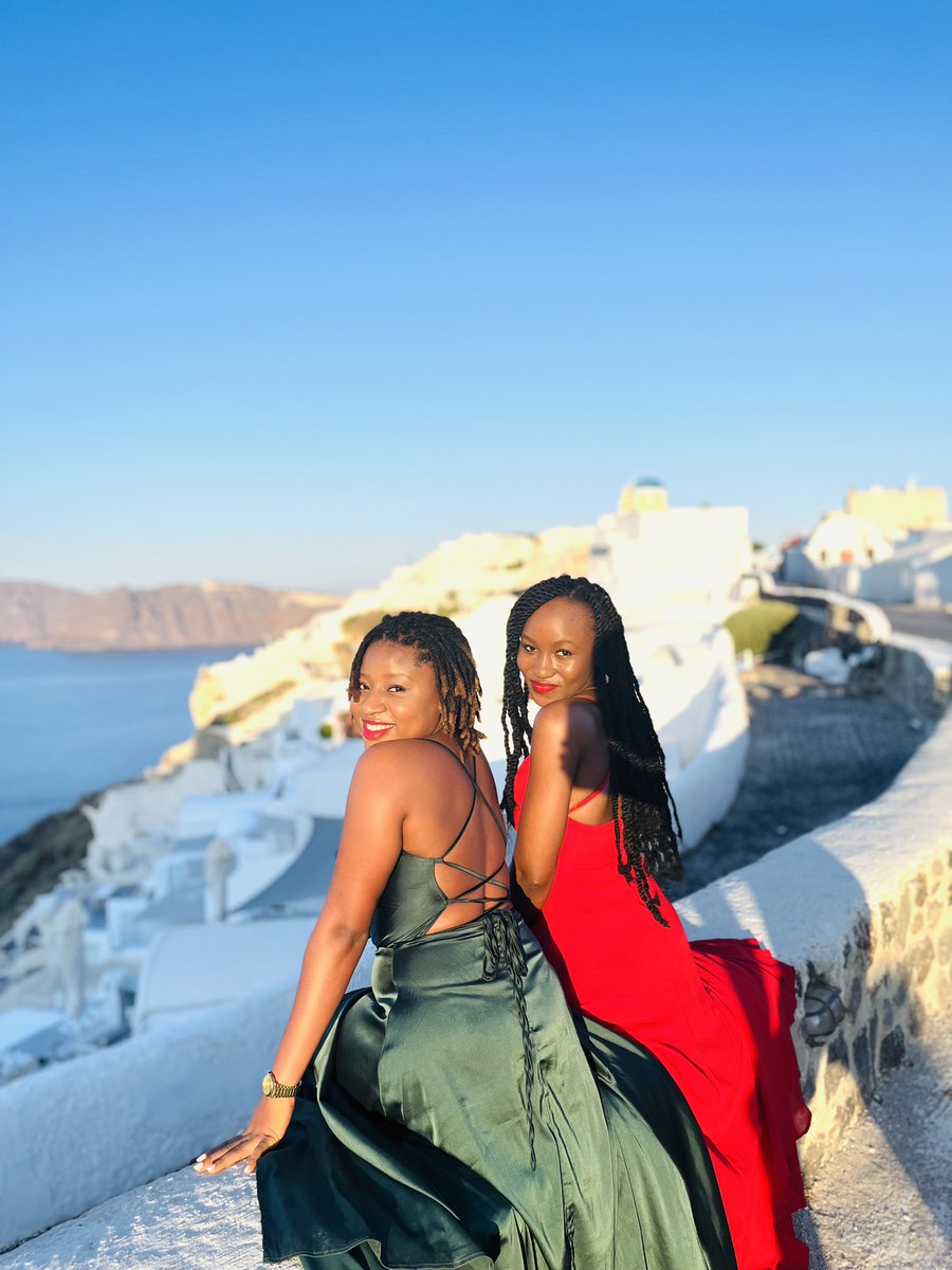 gift_adetutu's tweet photo. Today, we graduate from @UofAlabama with M.A in German and a 4.0 CGPA. 
I was just going to simply say we’ll be missing our grad because we’re on a DAAD scholarship in Germany this August, and in Santorini right now, but instead, let me tell you what our professors at U.A did: https://t.co/aHMG9R5tJ8