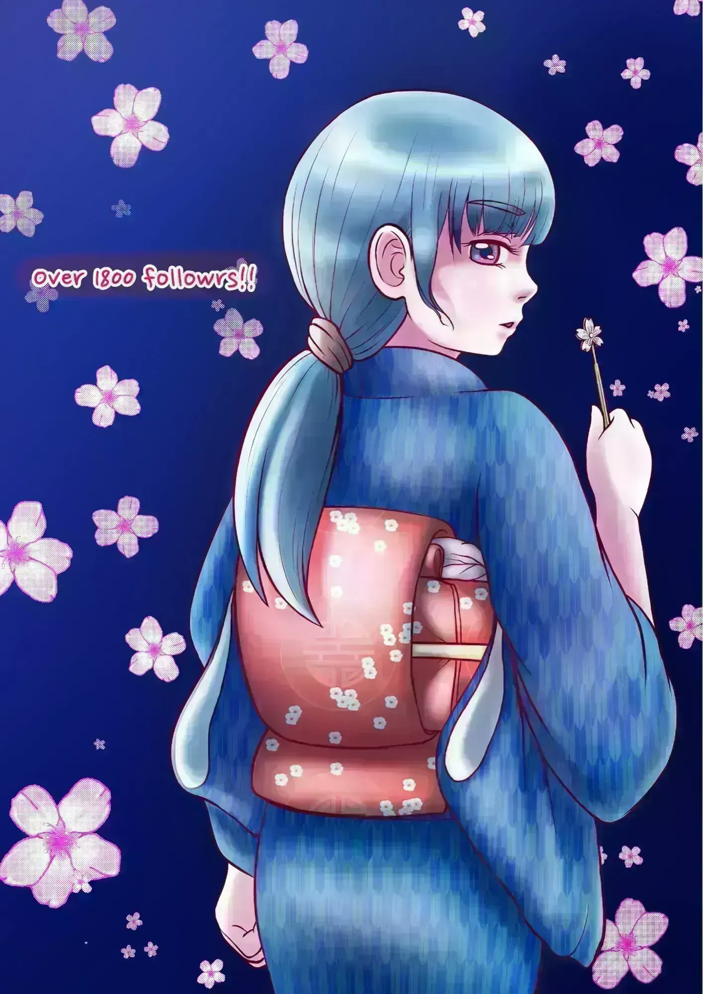 公 Hamu 千夜 フォロワー1800人記念イラスト Pixiv T Co Nfofqaojo6 着物 着物イラスト 女の子イラスト かわいい オリジナルキャラクター うちの子 着物女子 桜 Kawaii 少女 世界絵師 イラスト好きさんと繋がりたい オリジナル