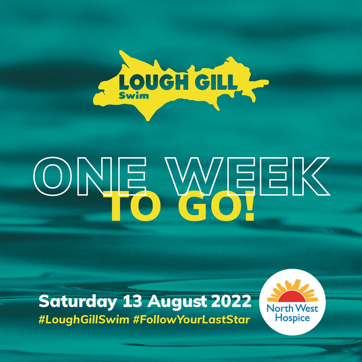 One week left until the 2022 Lough Gill Swim in aid of the North West Hospice. There will be a Family Fun Day on Saturday the 13th at the swim - a great day out for families. 

Let's break the €400,000 mark this year! Donate via the link justgiving.com/fundraising/Lo…

#LoughGillSwim