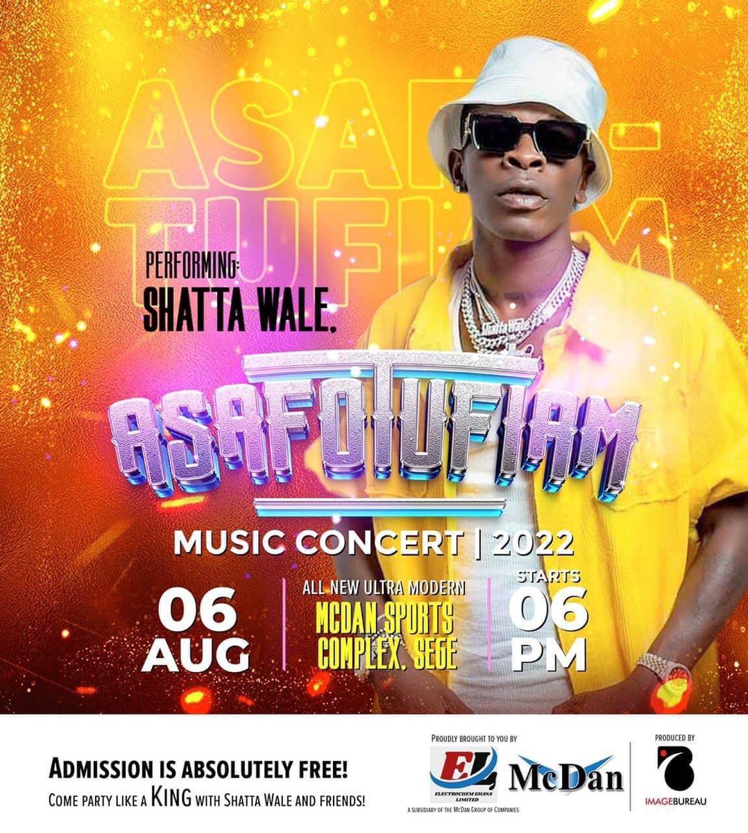 ShadrackAmonooC's tweet photo. WE GO AGAIN TONIGHT!!!🔥🔥

#ShattaWaleInAda!!! 🔥🔥🔥 https://t.co/TmgSYBt18m