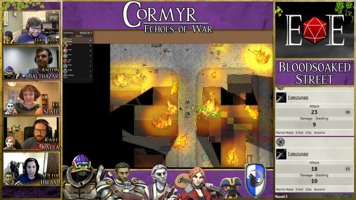 groopstormbear's tweet photo. Cormyr: Echoes of War - Ep. 35 - Into the Fire https://t.co/UszVpahU5p via @YouTube
I punch a dragon in the face with a psychic fist...
Thatโs it...
Thatโs the tweet... ๐คฃ
#dnd #dungeonsanddragons #cormyr #forgottenrealms #faerun #ttrpg #foundryvtt #heroforge #bigbyshand https://t.co/7qVUFFZy7M