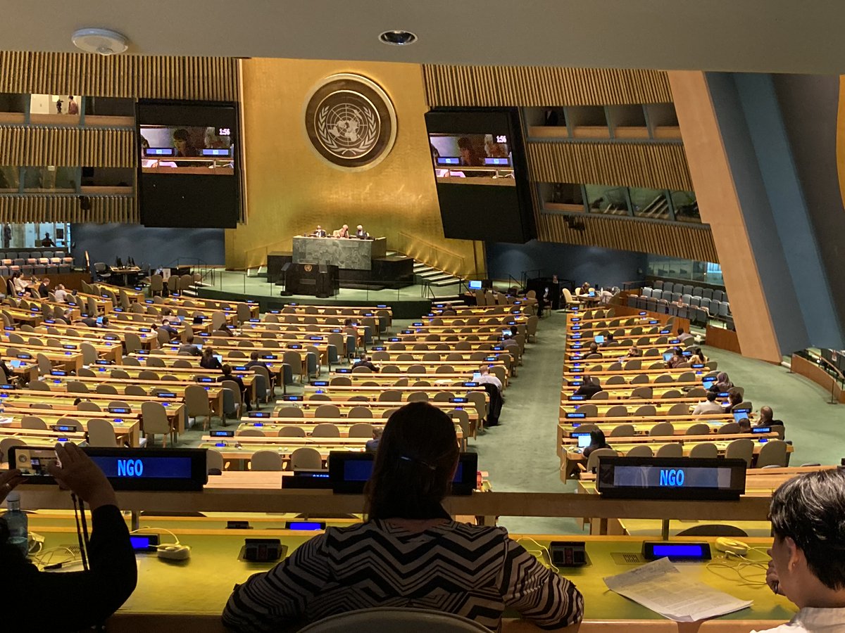 <a href="/GPPAC/">GPPAC Peacebuilders</a> #NortheastAsia members <a href="/peoplepower21/">세상을 바꾸는 시민의 힘 - 참여연대</a> &amp; <a href="/peace_boat/">Peace Boat（NGOピースボート）</a> statement to the 10th #NPTRevCon:
"Ending the #KoreanWar is the way to promote the #denuclearization of the #KoreanPeninsula and a world without #nuclear weapons"
#EndtheKoreanWar #nuclearban
reachingcriticalwill.org/images/documen…