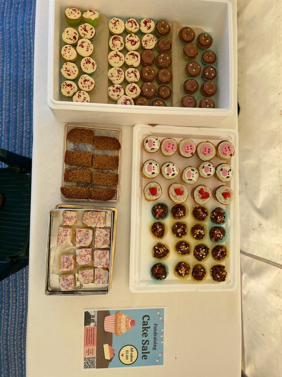 The cake sale is on at Oswestry Show - we are raising money for the cousin of our vet Nathan, who has had severe illness with long covid. Please pop by today if you are at the show! Follow the link to find out more justgiving.com/crowdfunding/n…