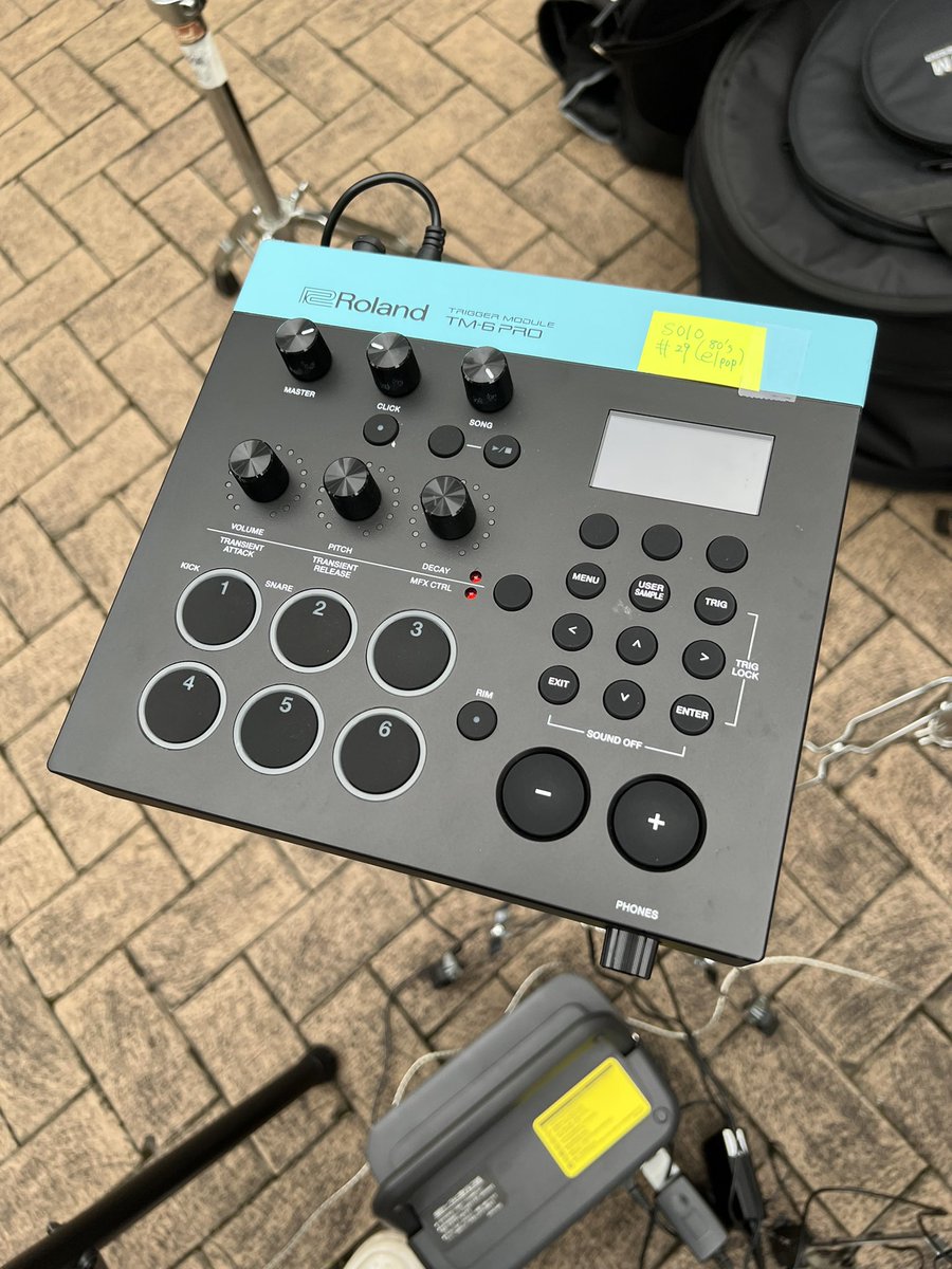 Bananachang's tweet photo. Today's my office.

#paistecymbal #コルグ #wavedrum #roland  #TM6pro #sonordrum https://t.co/tOLfebGQir