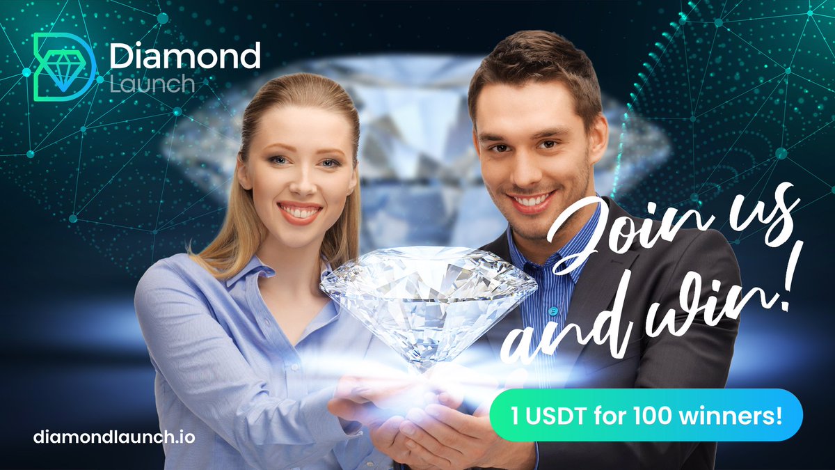 BKChainVerse's tweet photo. Special invitation to join the Diamond Hand Fiesta - 4 as we grow our community of holders with early access to top-quality projects 🎉🎉

$1 USDT for 100 participants awaits those who:

✅Follow @DiamondLaunch
✅Like + RT + tag 3 friends 
✅Comment #BUIDL #DiamondLaunch https://t.co/g4YypcqSE6