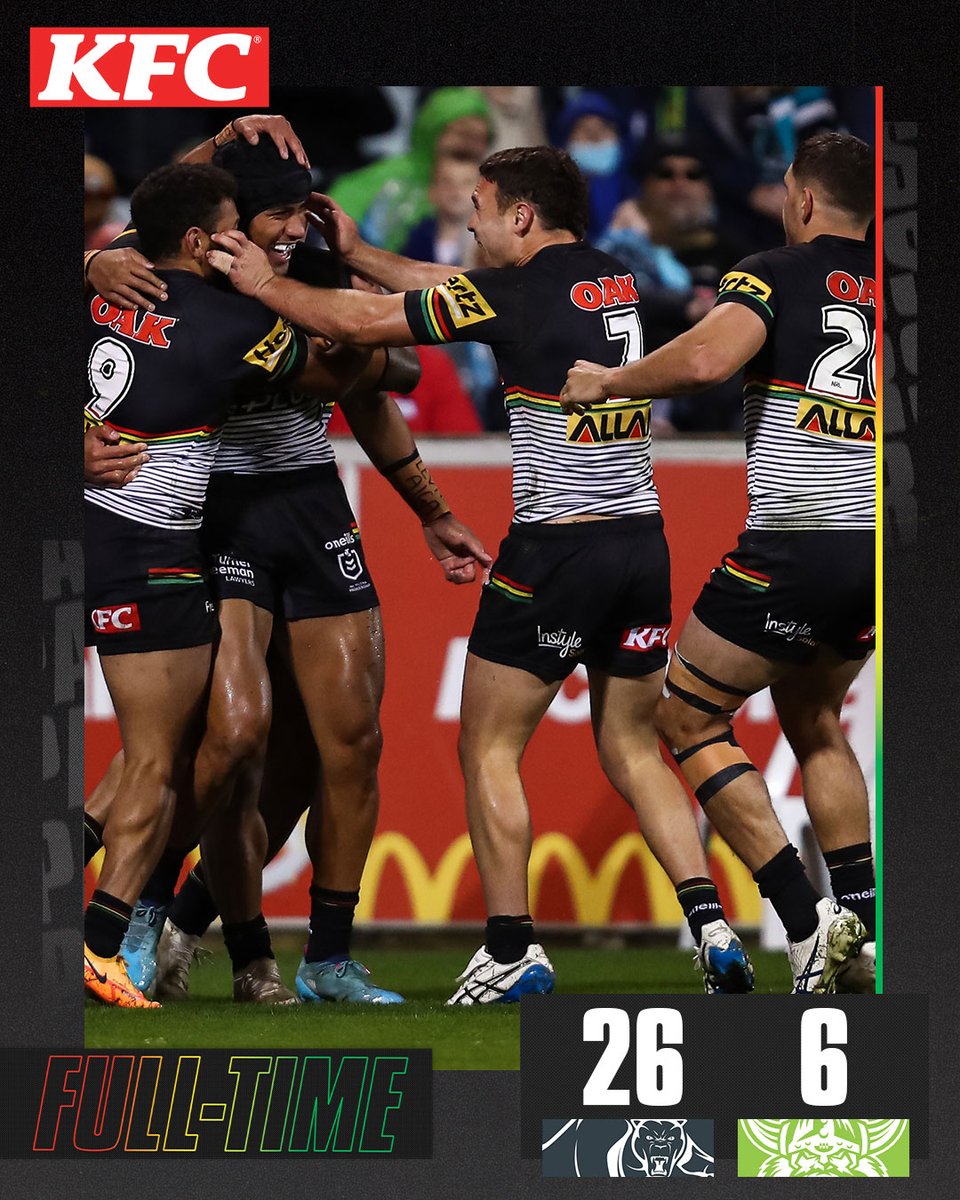 @PenrithPanthers's photo on #NRLRaidersPanthers