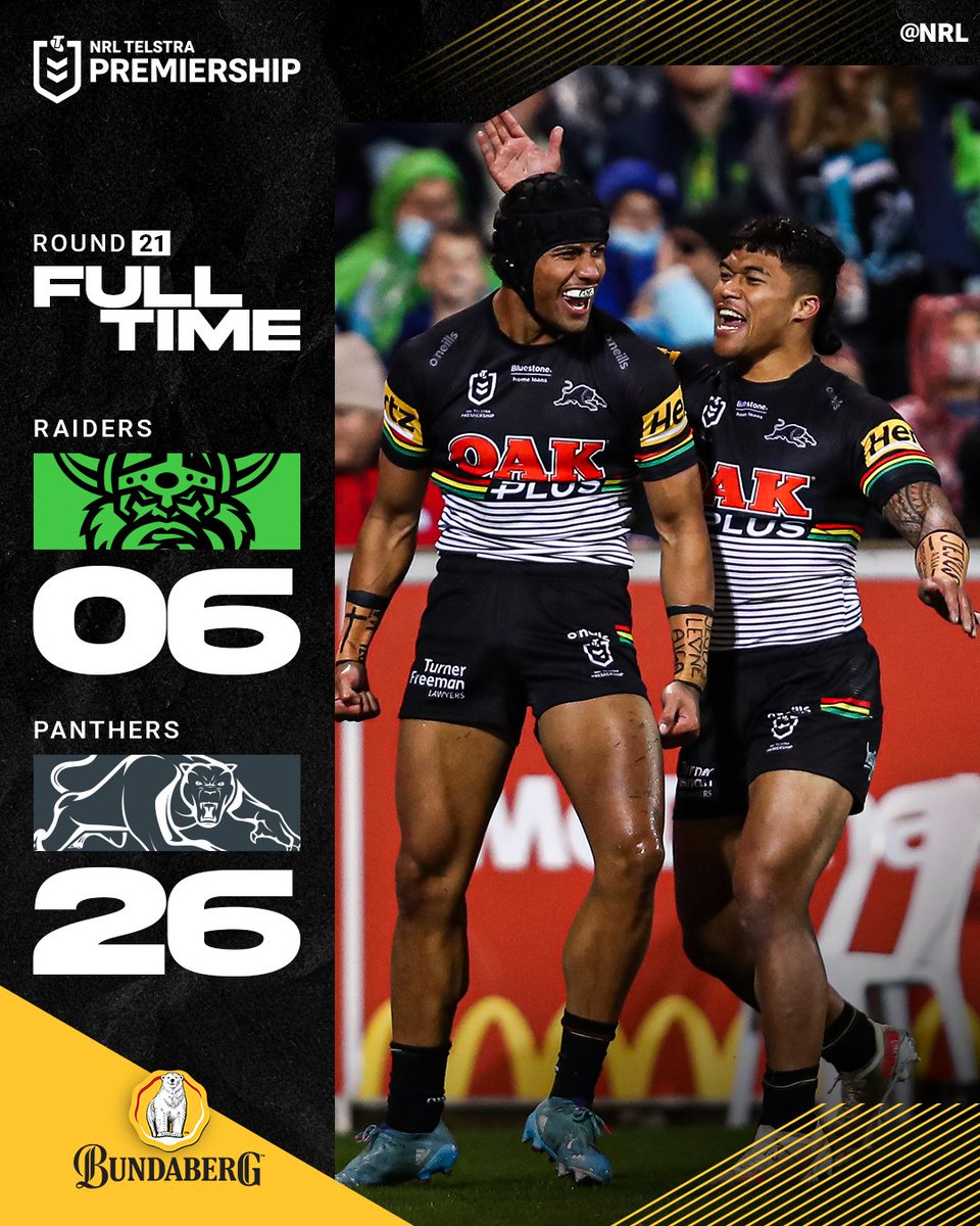 @NRL's photo on #NRLRaidersPanthers