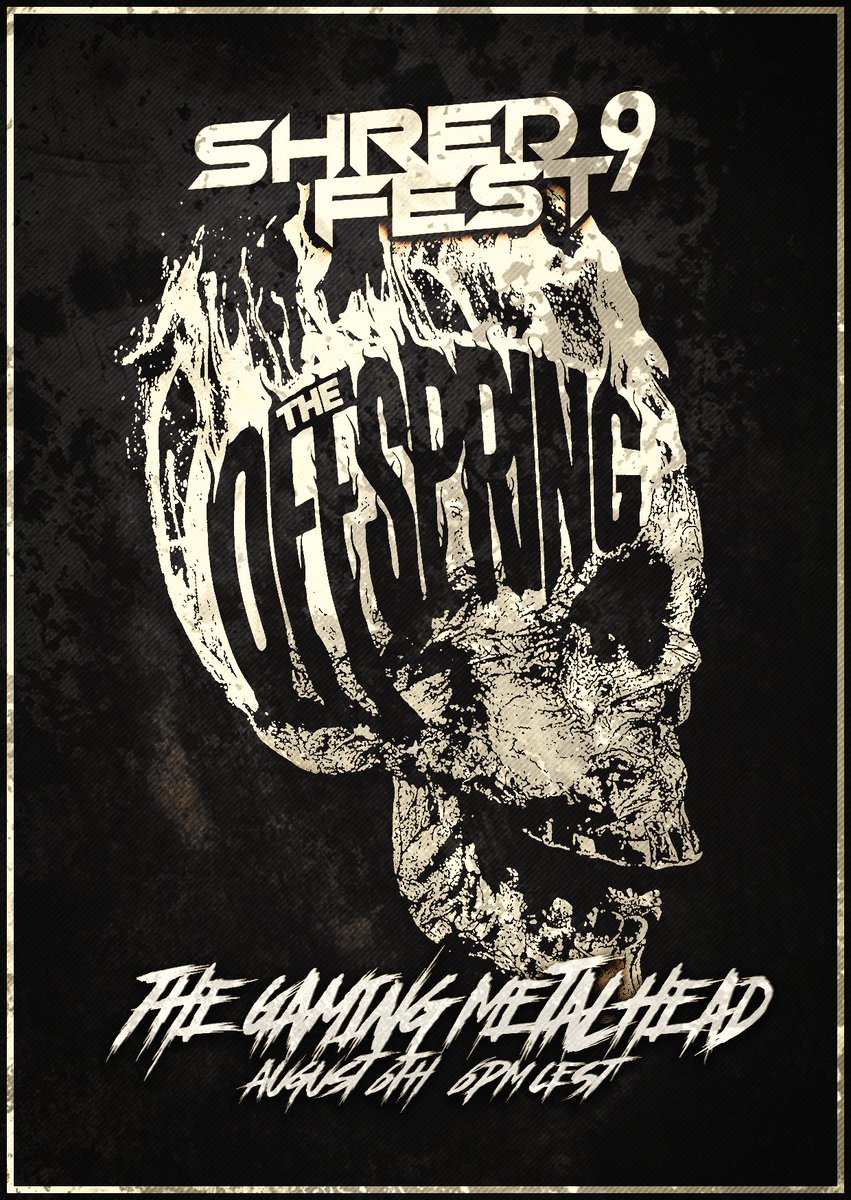 @UnityRocksmith shredfest 9 day 2 6PM CEST i will be performing my <a href="/offspring/">The Offspring</a> set! Dont forget that this is a charity event! raising money for <a href="/PPFA/">Planned Parenthood</a> hope to see you all during the set and dont forget to check out the other amazing performers unityshredfest.com !!