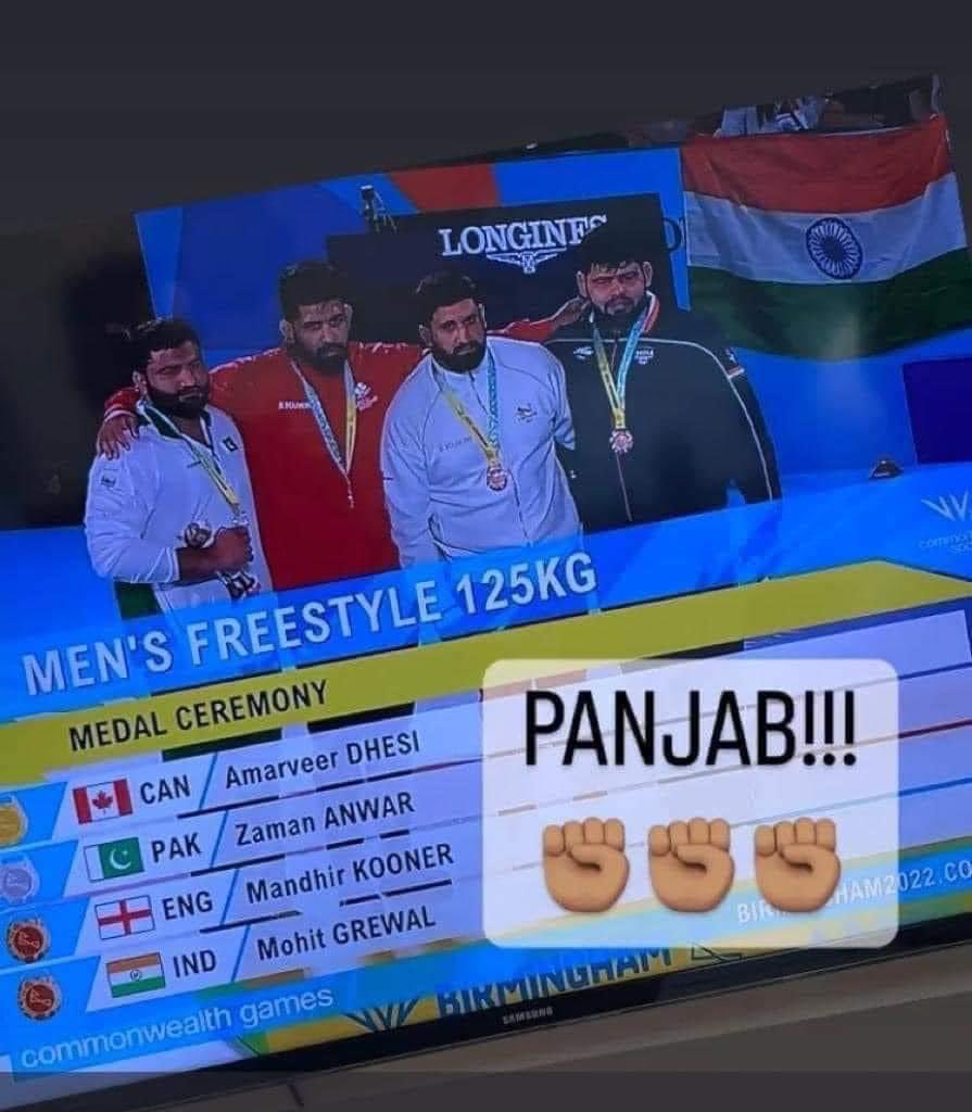 Punjabi’s around the globe #CommonwealthGames2022 #CommonweathGames