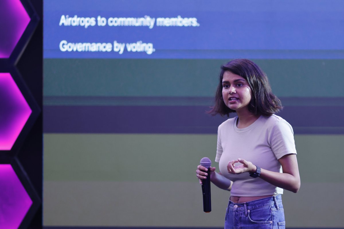 devfolio's tweet photo. We had @nupoor_neha & @kaushik_himself talk about Numa 🙌
They both work together at Uber and also contribute to @harmonyzkdao.
Numa helps communities tackle airdrop farming & hostile takeovers by eliminating fake wallets using face recognition 🔑
👉 https://t.co/r8QwEaq7zQ https://t.co/DB6JQXwY5m