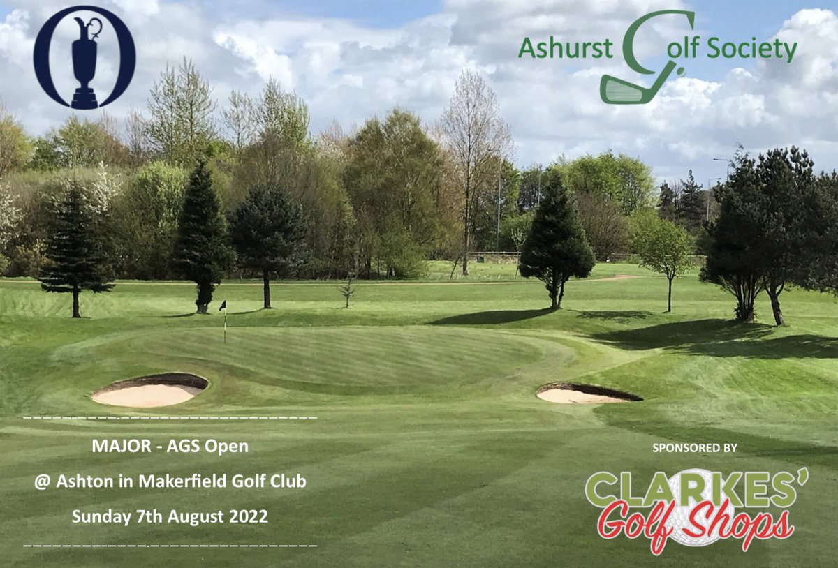 ashurst_golf's tweet image. ⛳️ Next up @AshtonGolfClub ⛳️

AGS Open 🏆

Another local favourite of ours we play each year. The course looks fantastic as always. 

Good luck to all our lads 🏌🏼‍♂️

Thanks to @ClarkesGolf for their sponsor 👍🏼