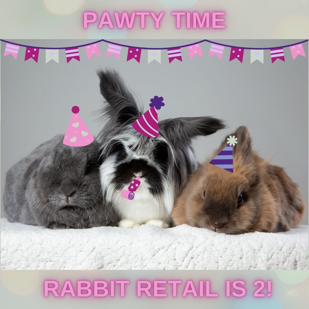 RabbitRetailUK's tweet image. We are still celebrating Rabbit Retail turning 2!

Hope on over to rabbitretail.co.uk for 2% off everything online including Bun-dles! Discount applied at checkout. Offer valid until midnight Sunday 7th Aug. 

#Pawty #Party #Offer #Discount #Bunny #Rabbit ...