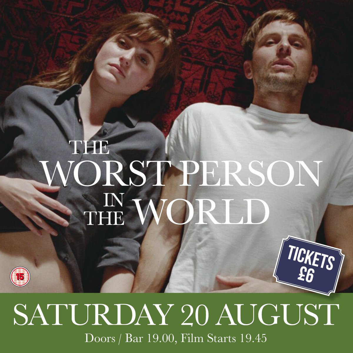 LAVillageCinema's tweet photo. Only 2 weeks to go! @LAVillageCinema #screening the acclaimed #Nordic #romcom, #TheWorstPersonintheWorld. August 20th (19:45pm), #LongAshton #CommunityCentre. Admission £6.00. #Tickets available here https://t.co/6Vv6Aj4udF https://t.co/oYrTB4M0fq