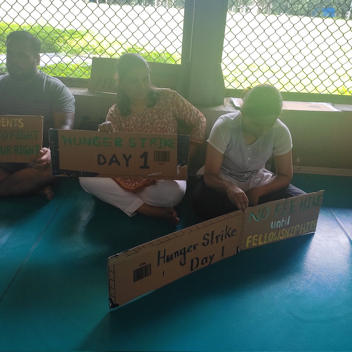 iitbfeehike's tweet photo. We are going ahead with our hunger strike https://t.co/eOqBoI90dN